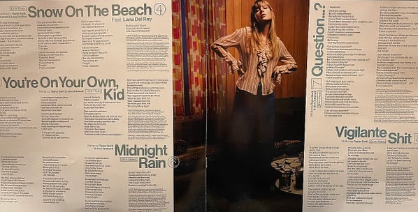 Taylor Swift Midnights Republic Records LP, Album, S/Edition, Mah Mint (M) Mint (M)-