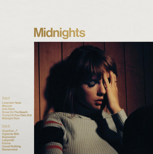 Taylor Swift Midnights Republic Records LP, Album, S/Edition, Mah Mint (M) Mint (M)-