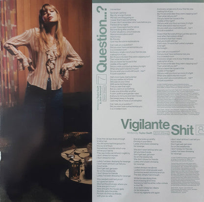 Taylor Swift Midnights Republic Records LP, Album, S/Edition, Blo Mint (M) Mint (M)-