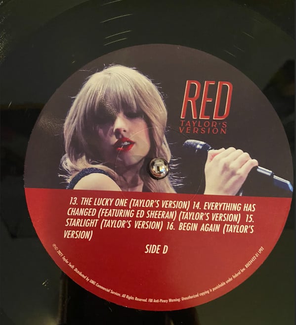Red (Taylor's Version) | Mint (M) Mint (M)-