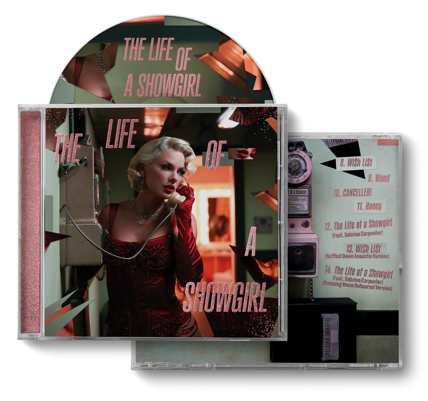 Taylor Swift - The Life Of A Showgirl [Dressing Room Rehearsal Version](CD) | Mint (M) Mint (M)-