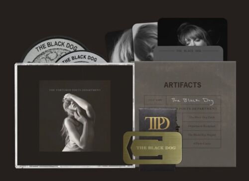 Taylor Swift - Tortured Poets Department: The Black Dog (Limited Deluxe Collector's Edition) (Import CD) | Mint (M) Mint (M)-