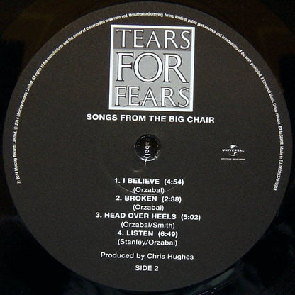 Tears For Fears - Songs From The Big Chair (VINYL) | Mint (M) Mint (M)-
