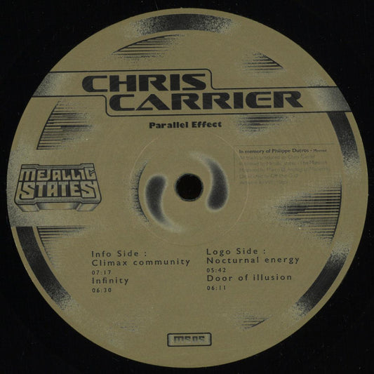Chris Carrier - Parallel Effect (VINYL 2xLP Metallic States MS05) | NEW Mint (M) Mint (M)--