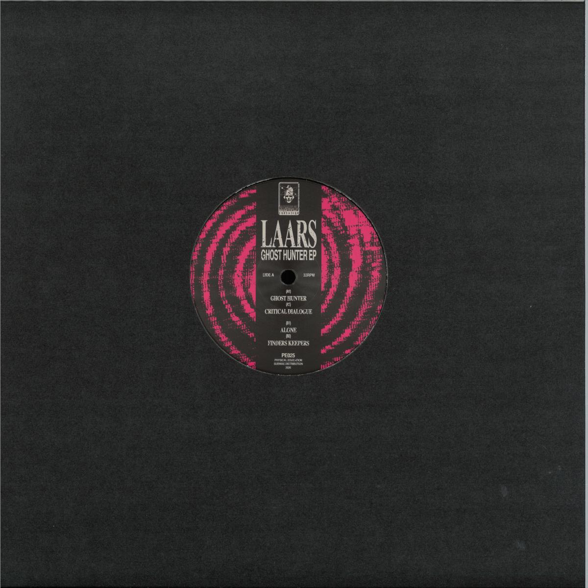 Laars - Ghost Hunter EP (VINYL 12" Physical Education PE025) | NEW Mint (M) Mint (M)--
