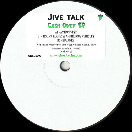Jive Talk (3) Cash Only EP 12" Mint (M) Generic-