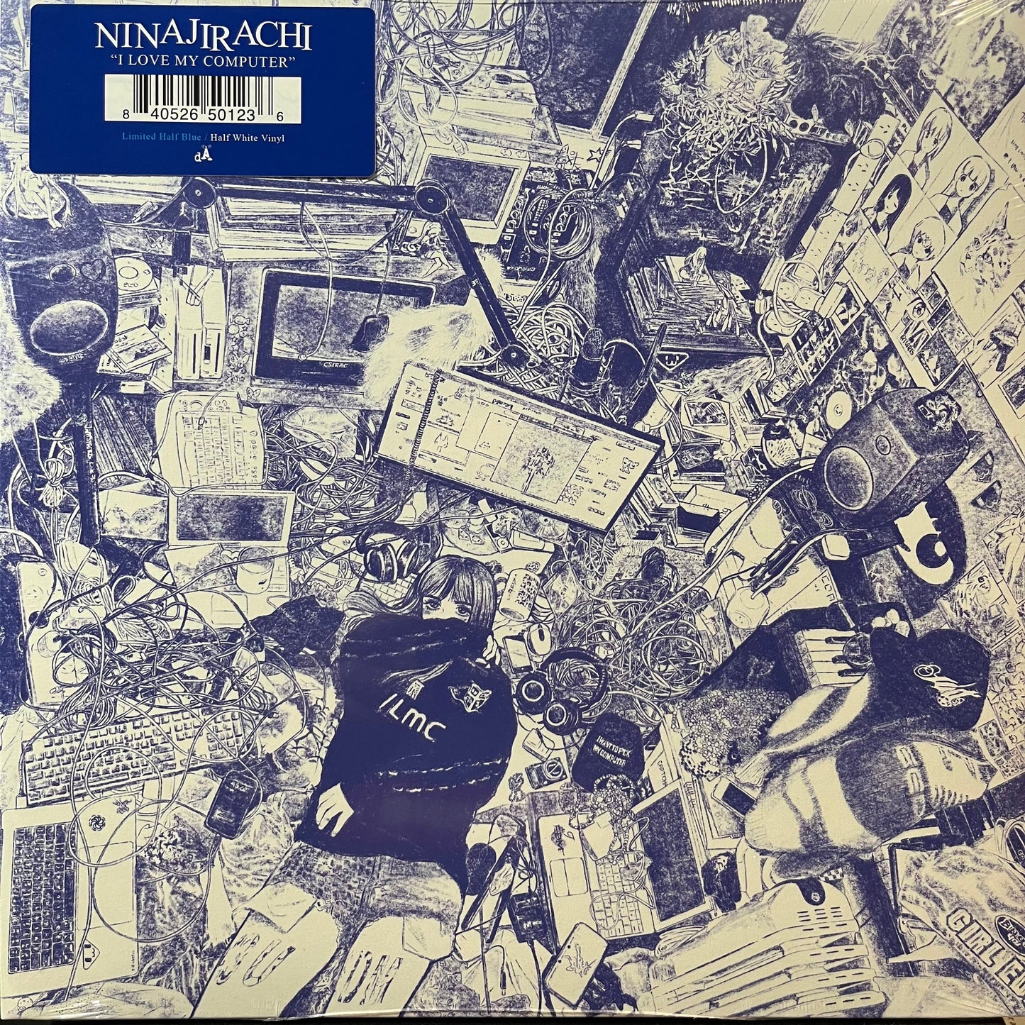 Ninajirachi - I Love My Computer (BLUE/WHITE SPLIT VINYL) |--