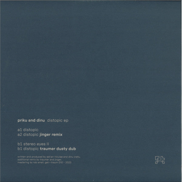 Priku - Distopic EP | Mint (M) Mint (M)--