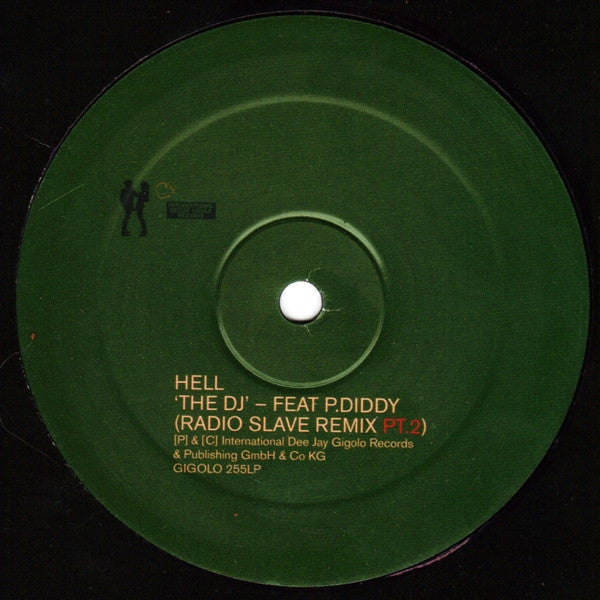 Hell - The DJ (Radio Slave 28'30" Minutes Of A Remix) (VINYL) | Mint (M) Near Mint (NM)--