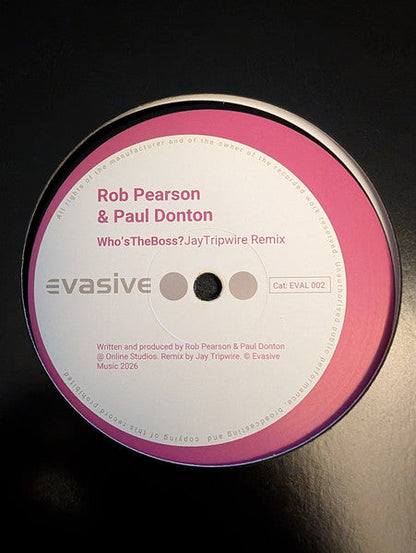 Rob Pearson - Who's The Boss (VINYL) |--