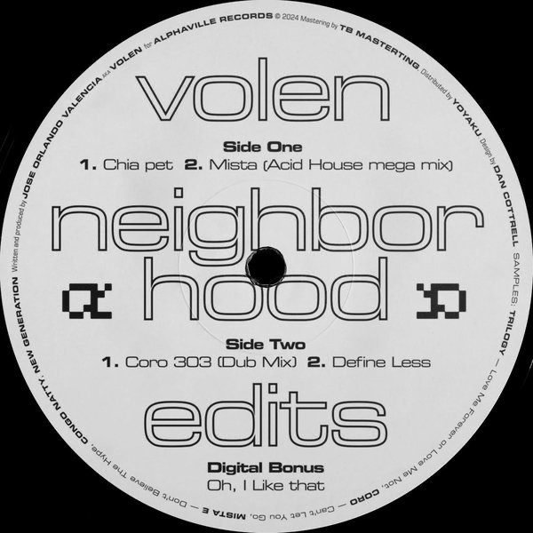Volen - (PRESALE 5/25/26) Neighborhood Edits (VINYL) | Mint (M) Mint (M)--