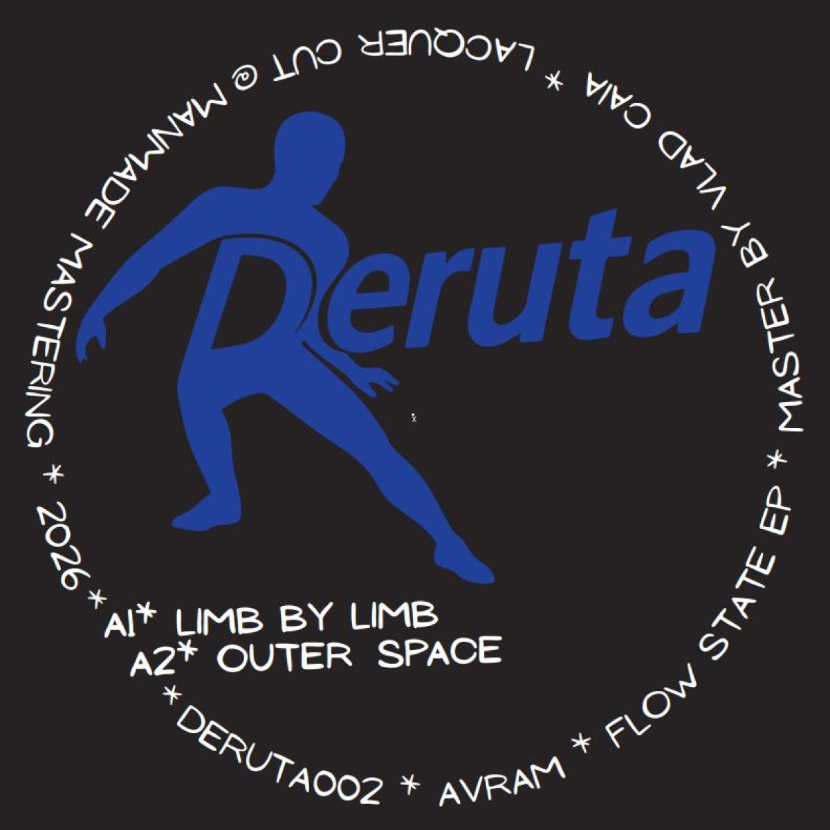 Avram - (PRESALE TBD) Flow State EP (VINYL 12" Deruta Records DERUTA002) | NEW Mint (M) Mint (M)--