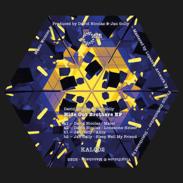 Hide Out Brothers EP (VINYL 12") | Mint (M) Mint (M)--