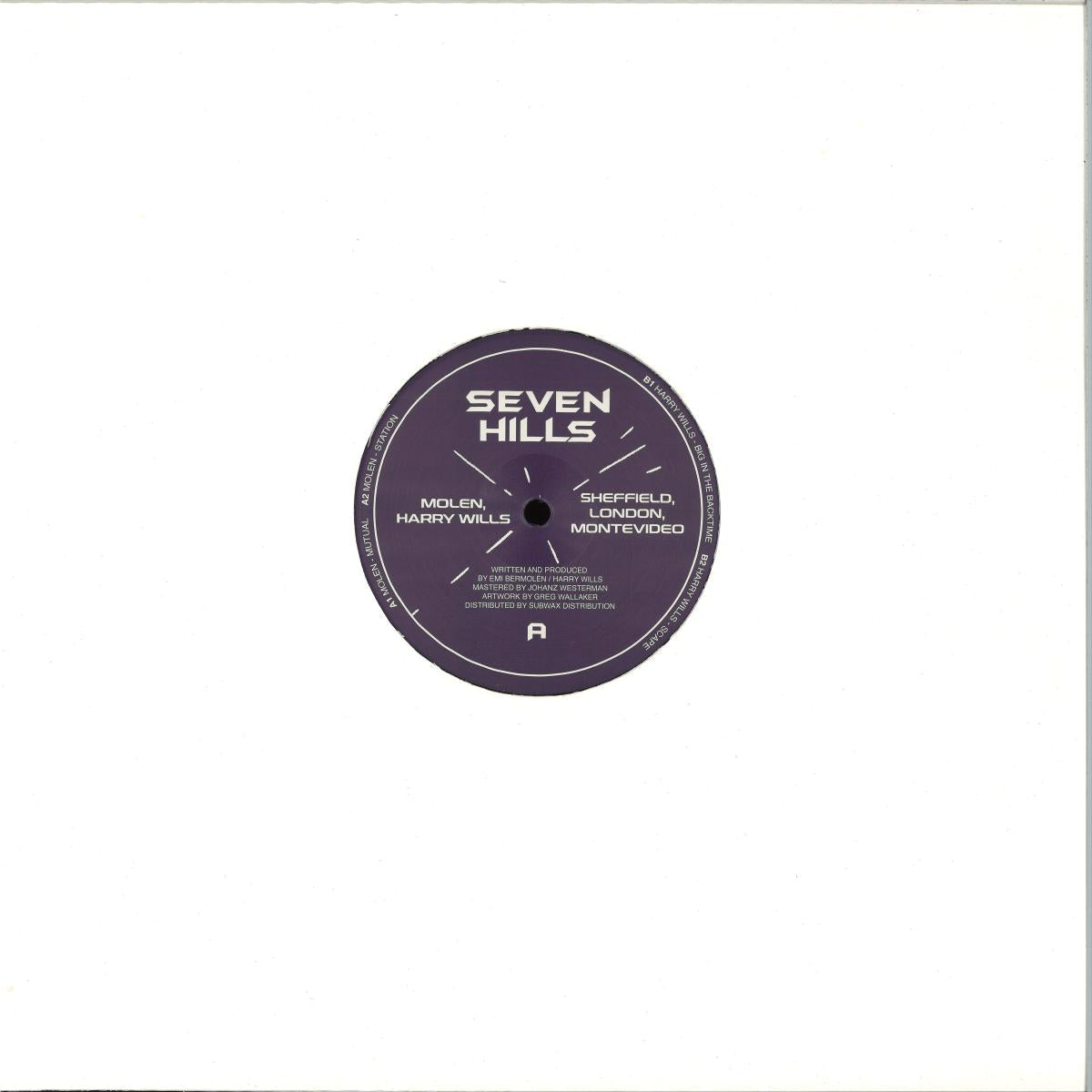 Molen / Harry Wills - Sheffield, London, Montevideo (VINYL 12" Seven Hills SHR010) | NEW Mint (M) Mint (M)--
