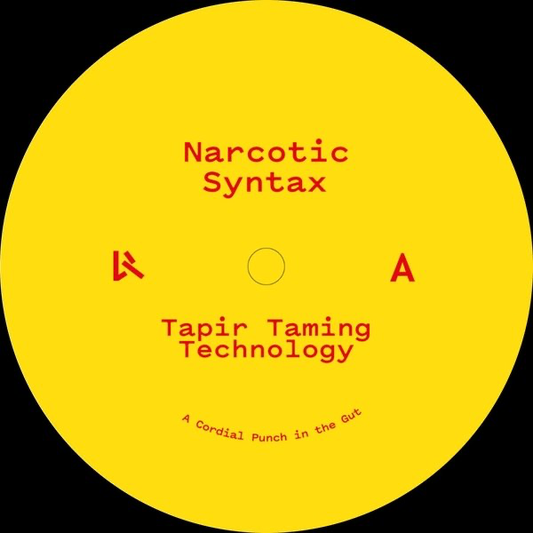 Narcotic Syntax - Tapir Taming Technology EP (VINYL) | Mint (M) Mint (M)--