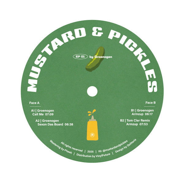 Dip Me Tender EP (VINYL 12") | Mint (M) Mint (M)--