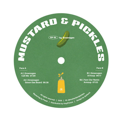 Dip Me Tender EP (VINYL 12") | Mint (M) Mint (M)--