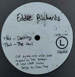 Eddie Richards - (PRESALE 7/27/26) Destiny (VINYL PURPLE 10") | Mint (M) Mint (M)--
