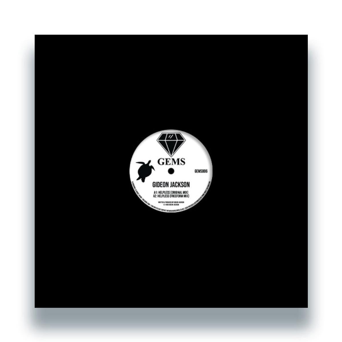 Gideon Jackson - (PRESALE 08/07/26) Helpless / Sales In The Wind (VINYL 12" GEMS GEMS006) | NEW--