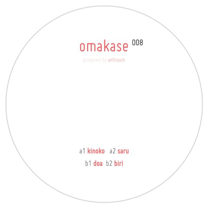 ANTRAUM (ANTON & Traumer) - OMAKASE 008 (VINYL) | Mint (M) Mint (M)--