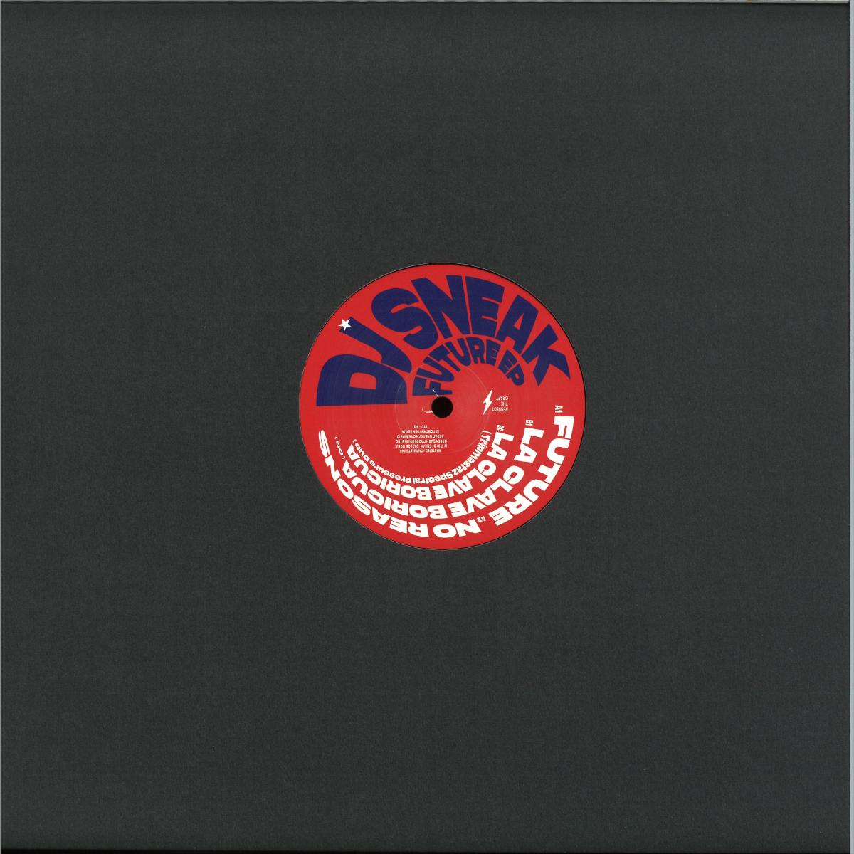DJ Sneak - Future EP (VINYL 12" Respect The Craft RTC006) | NEW Mint (M) Mint (M)--
