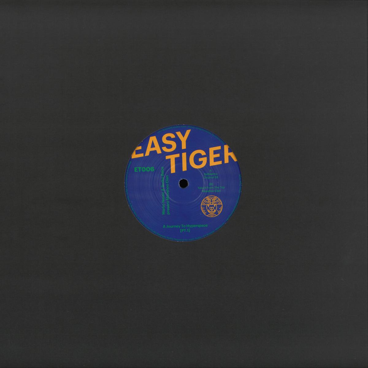 Marko Nastic & Bosko Balos present Mooshoo Clan - A Journey To Hyperspace Pt.1 (VINYL 12" Easy Tiger ET006-1) | NEW Mint (M) Mint (M)--