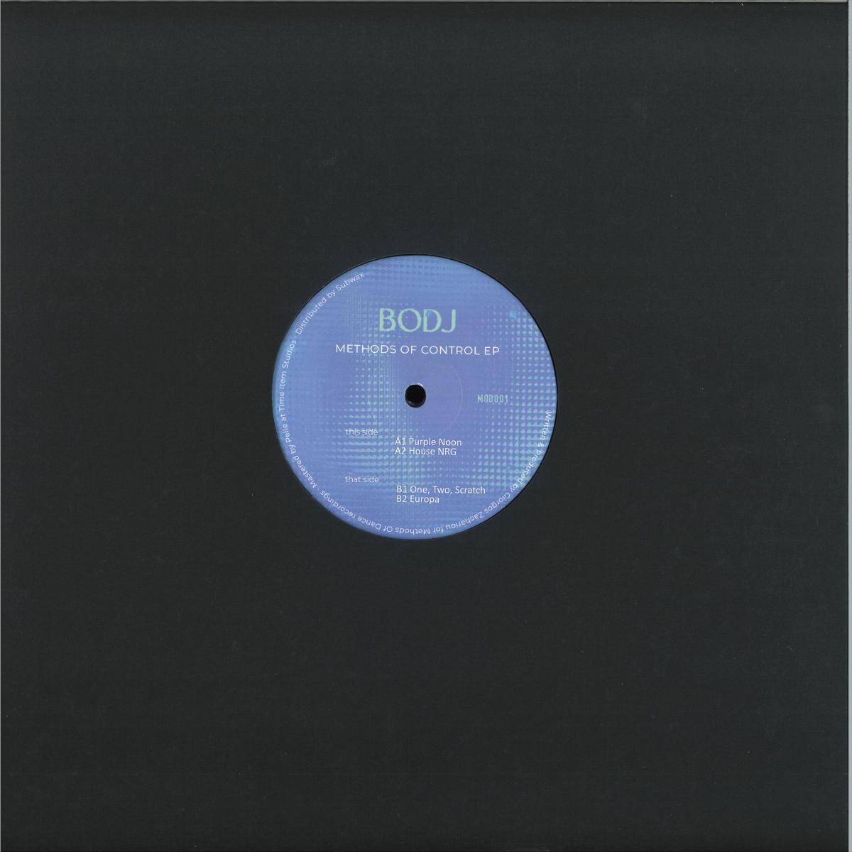 BODJ - Methods of Control EP (VINYL 12" Methods of Dance MOD001) | NEW Mint (M) Mint (M)--