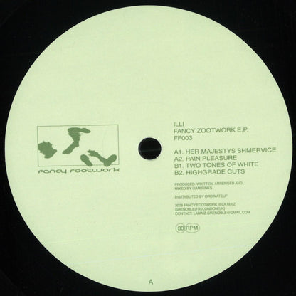 Illi - Fancy Footwork (VINYL 12" Fancy Footwork FF03) | NEW Mint (M) Mint (M)--