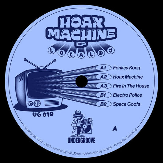 Local DJ - Hoax Machine EP (VINYL) | Mint (M) Mint (M)--