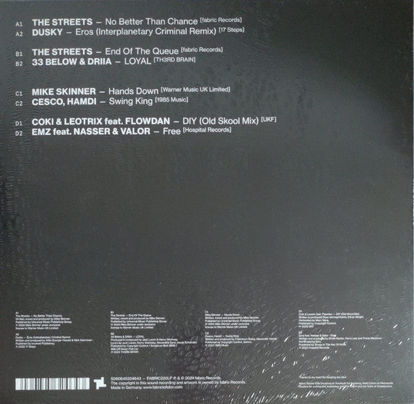 The Streets - Fabric Presents The Streets (2xVINYL) | Mint (M) Mint (M)-