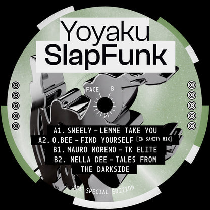 Mauro Moreno, Mella Dee, Obee, Sweely - (PRE-ORDER TBA) Yoyaku Slapfunk (VINYL 12") | Mint (M) Mint (M)--
