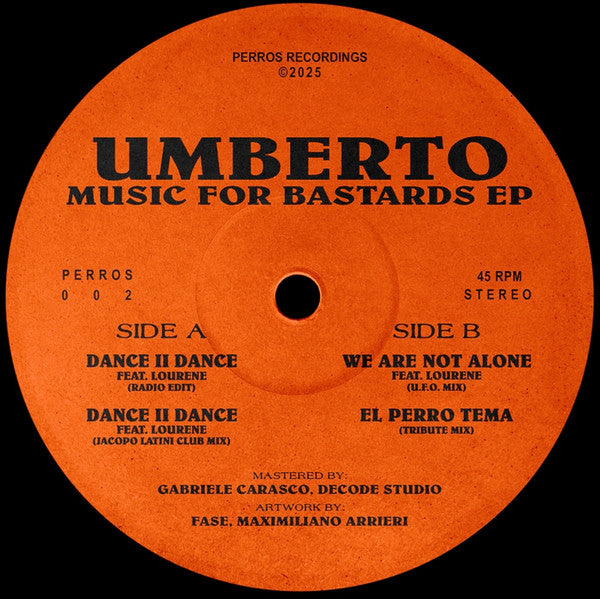 Music For Bastards EP (VINYL) | Mint (M) Mint (M)--