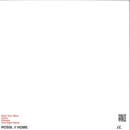 Rossi - (PRESALE 08/13/26) Ease Your Mind (VINYL 12" HOMEGROWN HMGRWN015) | NEW Mint (M) Mint (M)--