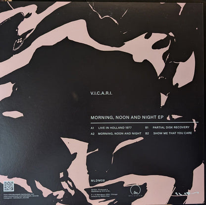 V.I.C.A.R.I. - Morning, Noon And Night EP (VINYL) | Mint (M) Mint (M)--