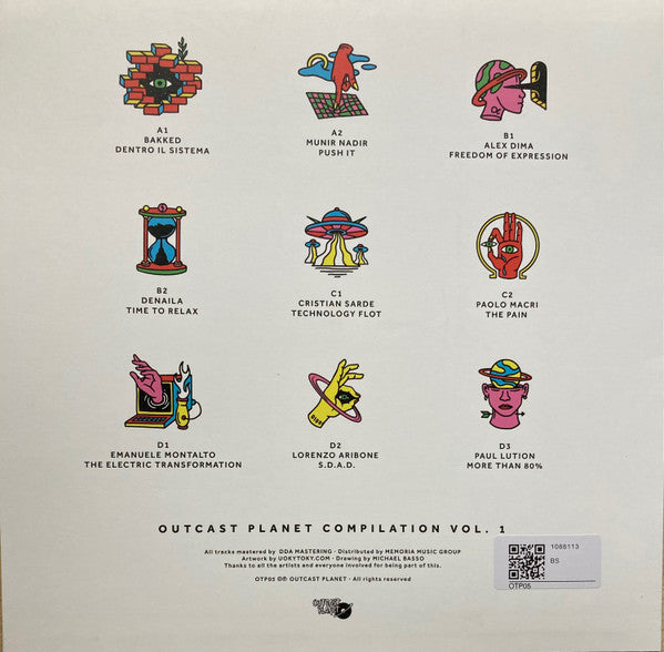Outcast Planet Compilation Vol.1 (2xVINYL) | Mint (M) Mint (M)--