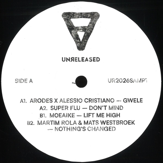 Various - Unreleased Records Vinyl Sampler (VINYL) | Mint (M) Mint (M)--