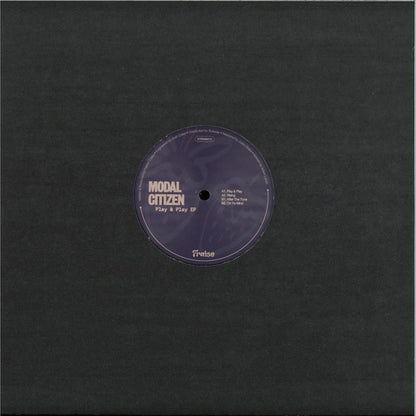 Modal Citizen - Play & Play (VINYL 12" Fraise Records STRWB015) | NEW Mint (M) Mint (M)--