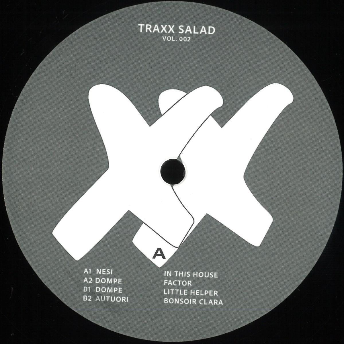 Various - Traxx Salad Vol. 2 (VINYL 12" Jack Fruit Recordings JFXX2) | NEW Mint (M) Mint (M)--