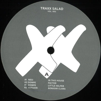 Various - Traxx Salad Vol. 2 (VINYL 12" Jack Fruit Recordings JFXX2) | NEW Mint (M) Mint (M)--