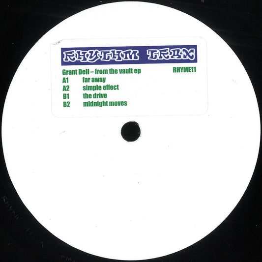 Grant Dell - From The Vault EP (VINYL 12" Rhythm Trax RHYME11) | NEW Mint (M) Mint (M)--