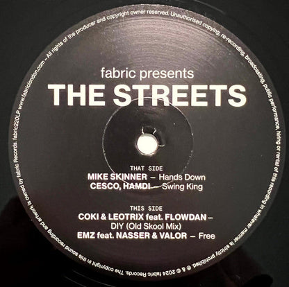 The Streets - Fabric Presents The Streets (2xVINYL) | Mint (M) Mint (M)-
