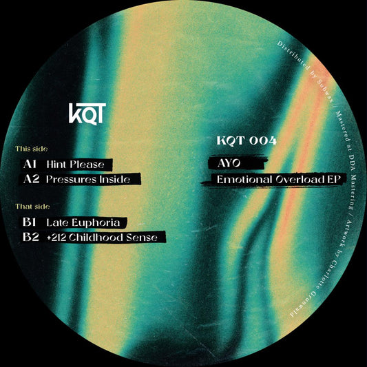 Ayo - (PRESALE 08/10/26) Emotional Overload EP (VINYL 12" Kumquat KQT004) | NEW Mint (M) Mint (M)--