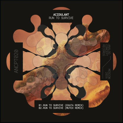 Acidulant - (PRESALE 08/20/26) Run To Survive (VINYL 12" Analog Concept ANCPT020) | NEW--
