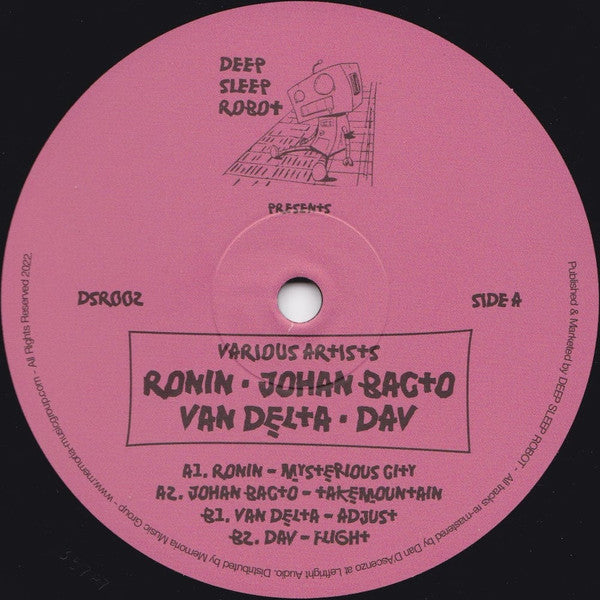 Various - Ronin + Johan Bacto + Van Delta + Dav | Mint (M) Generic--