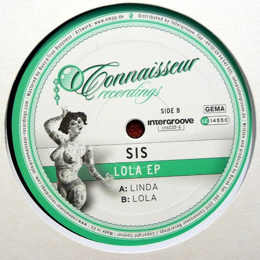 SIS - Lola EP (VINYL) |--