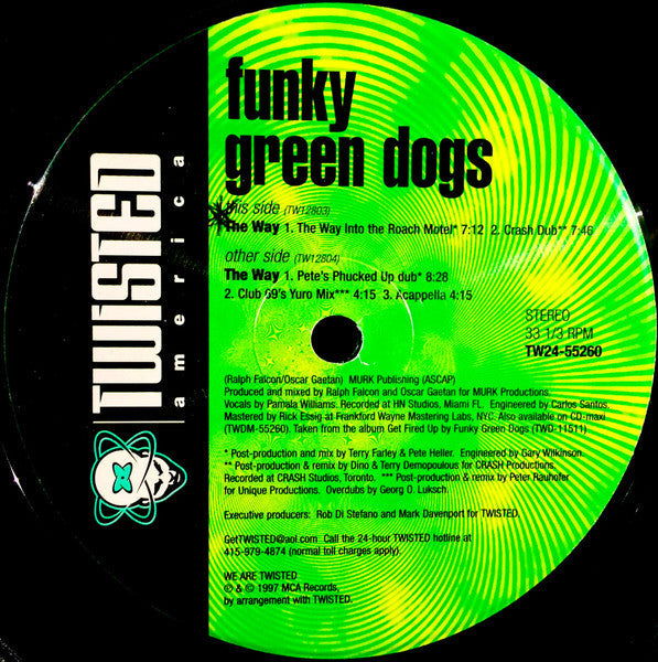 Funky Green Dogs - The Way | Near Mint (NM) Excellent (EX)--