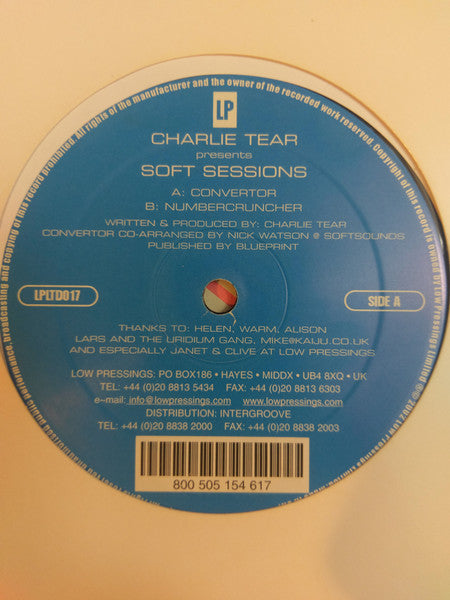 Charlie Tear - Soft Sessions | Near Mint (NM) Generic--