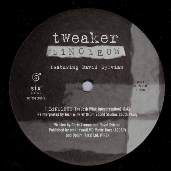 Tweaker - Linoleum (VINYL) | Near Mint (NM) Near Mint (NM)--