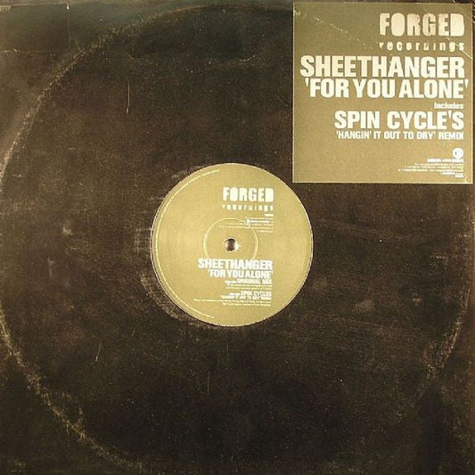 Sheethanger - For You Alone (VINYL 12" FORGED FGD005 2001) | USED Near Mint (NM or M-) Excellent (EX)--