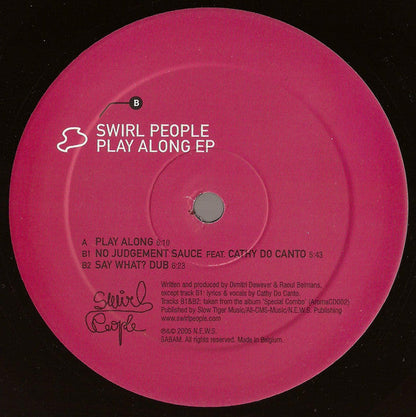 Swirl People - Play Along EP | Near Mint (NM)--